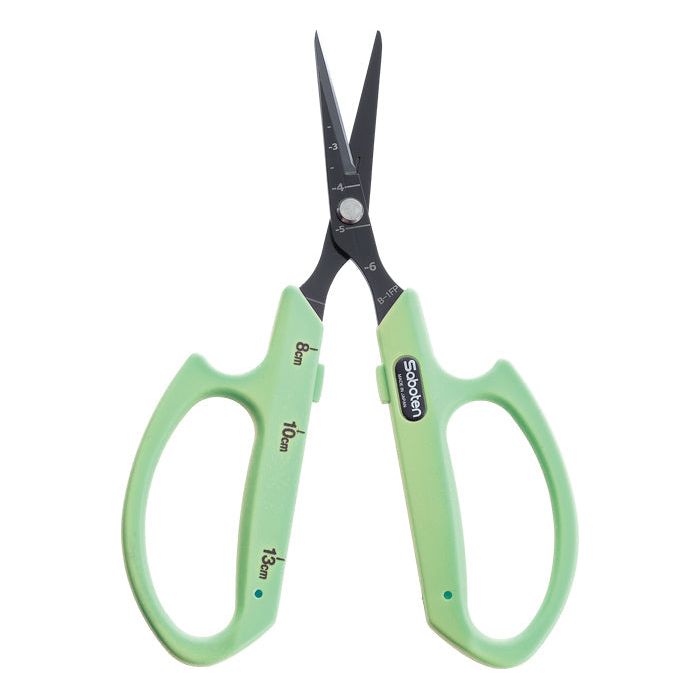 Saboten Fluorine Coated Angled Blade Trimming Scissors - (PT-2)