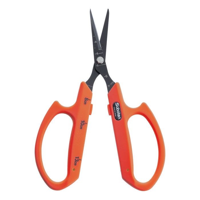 Saboten Fluorine Coated Angled Blade Trimming Scissors - (PT-2)