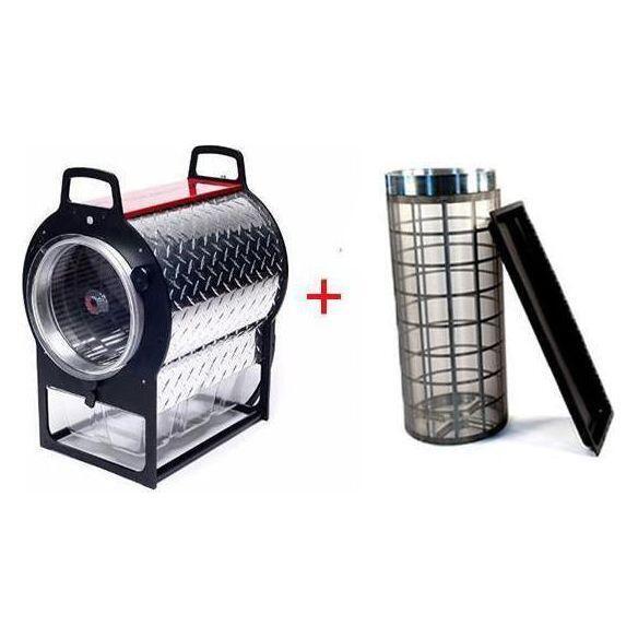 Triminator Mini Dry Bud Trimmer & Kief Tumbler Bundle